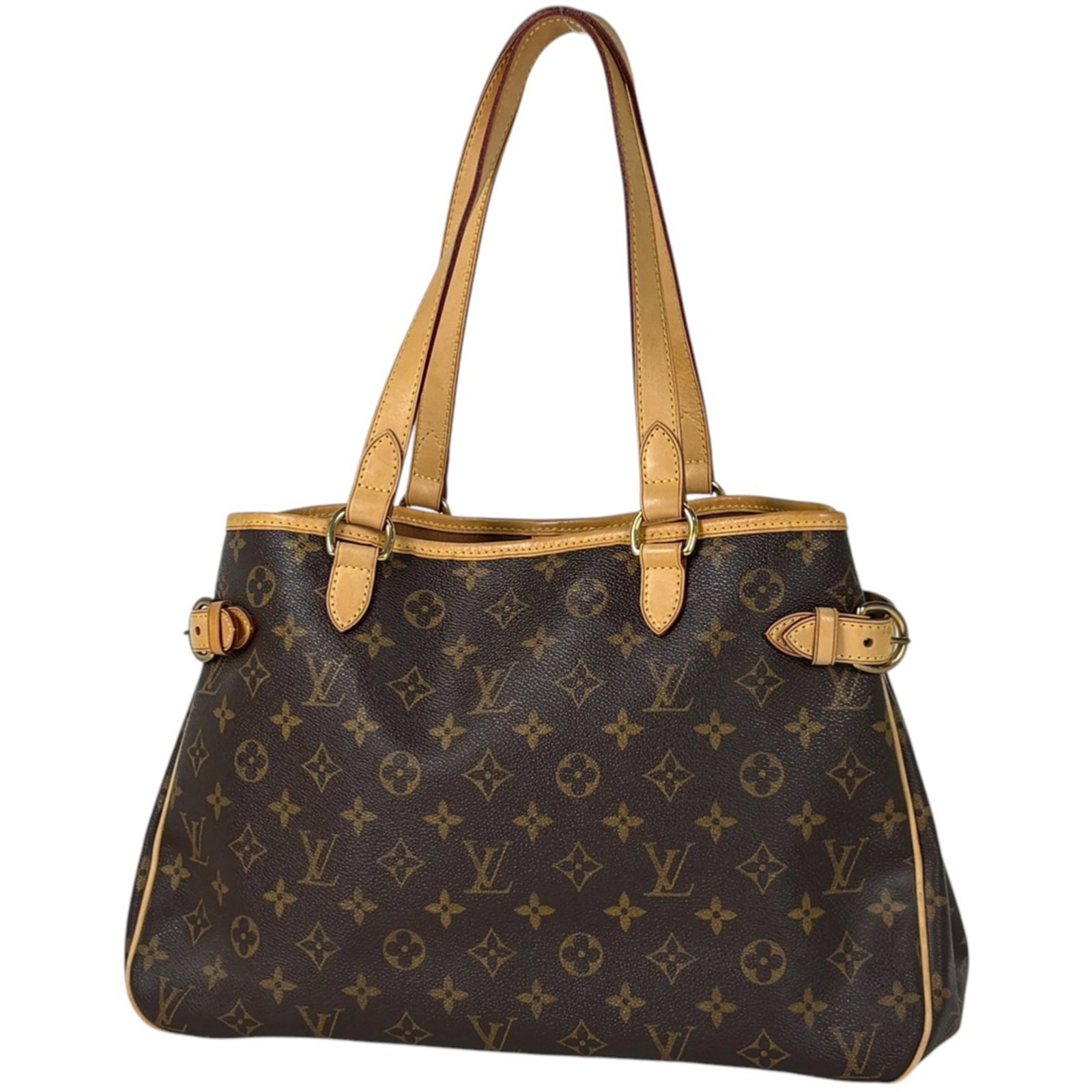 Louis Vuitton Monogram Tote Bag: Louis Vuitton Monogram Tote Bag Experience the timeless elegance of Louis Vuitton with this iconic Monogram Tote Bag, boasting the signature brown monogram pattern and classic shoulder strap design