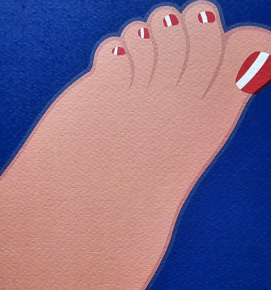 Tom Wesselmann Lithograph is numbered - 3