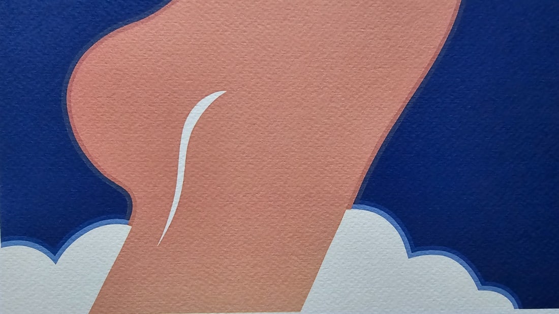 Tom Wesselmann Lithograph is numbered - 6