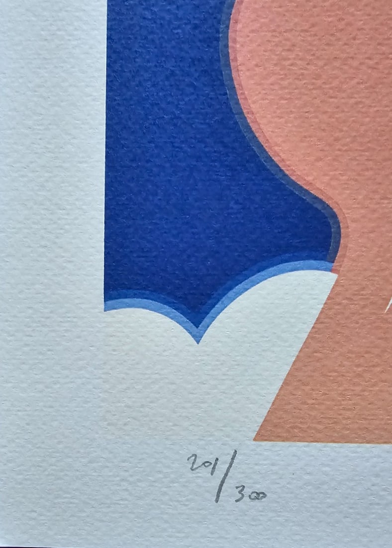 Tom Wesselmann Lithograph is numbered - 7