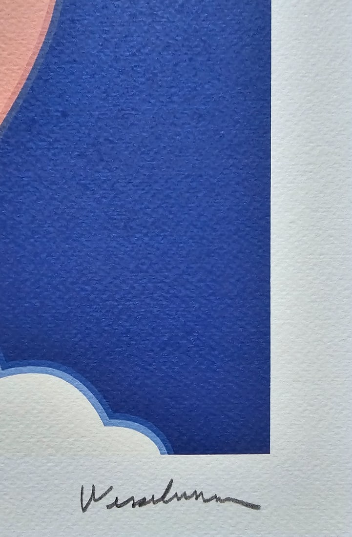 Tom Wesselmann Lithograph is numbered - 8