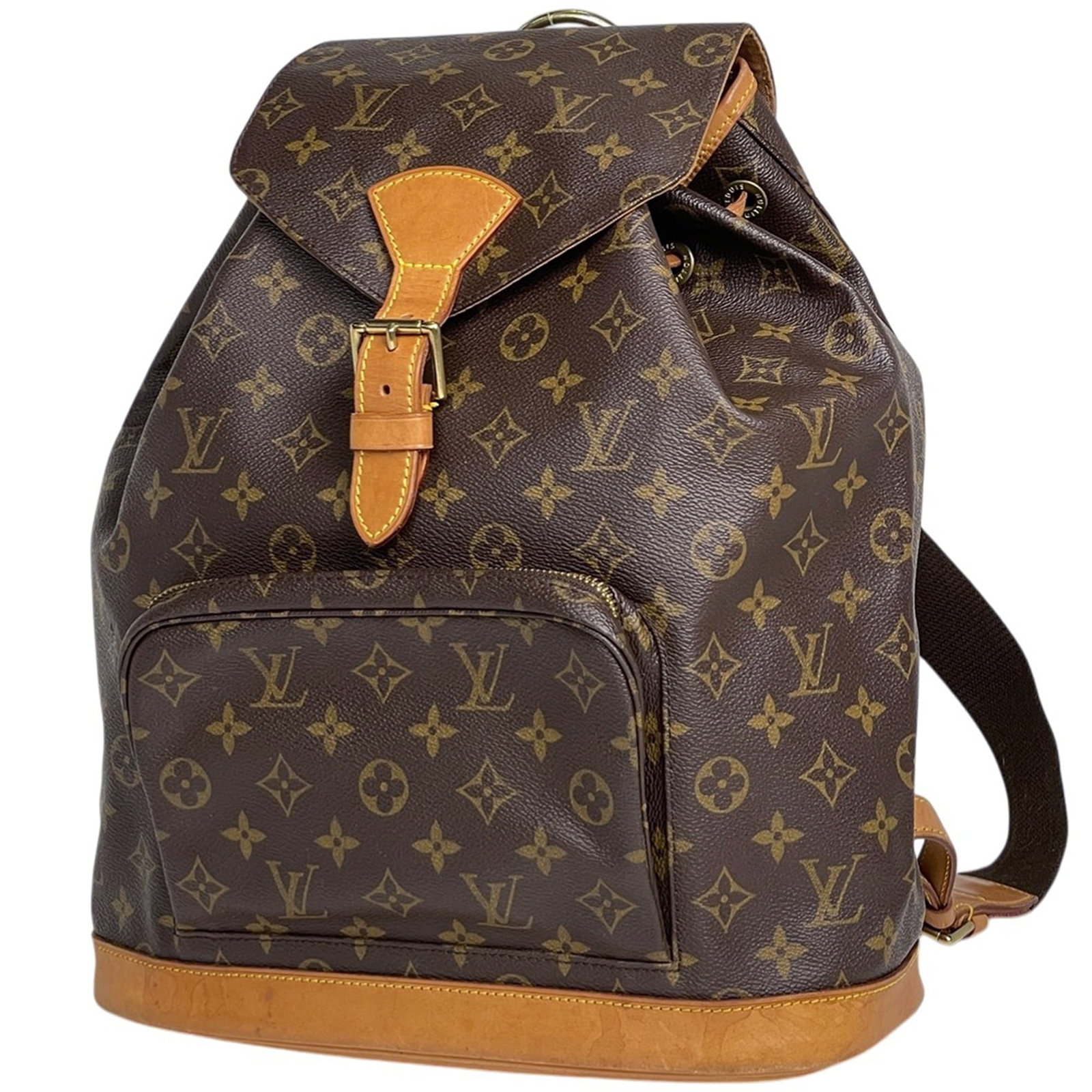 Women's Louis Vuitton Monogram Brown Rucksack Backpack Daypack GM M51135 (1 of 8)