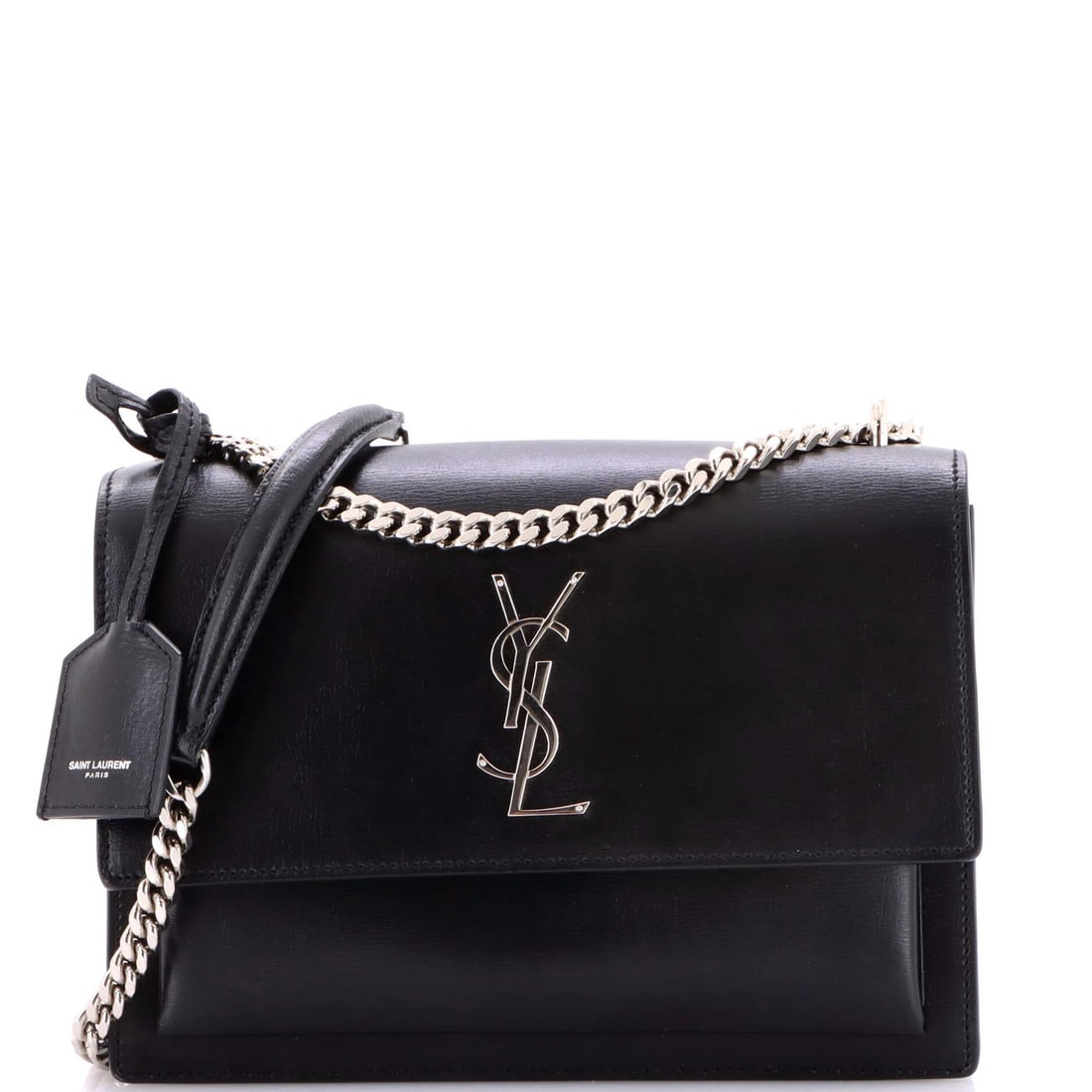 Leather medium crossbody bag from Saint Laurent. (1 of 7)