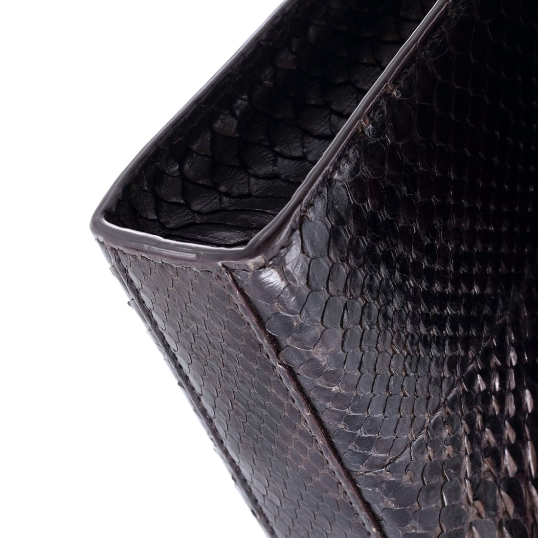 Saint Laurent Classic Monogram Tassel Crossbody Bag Python Medium - 7