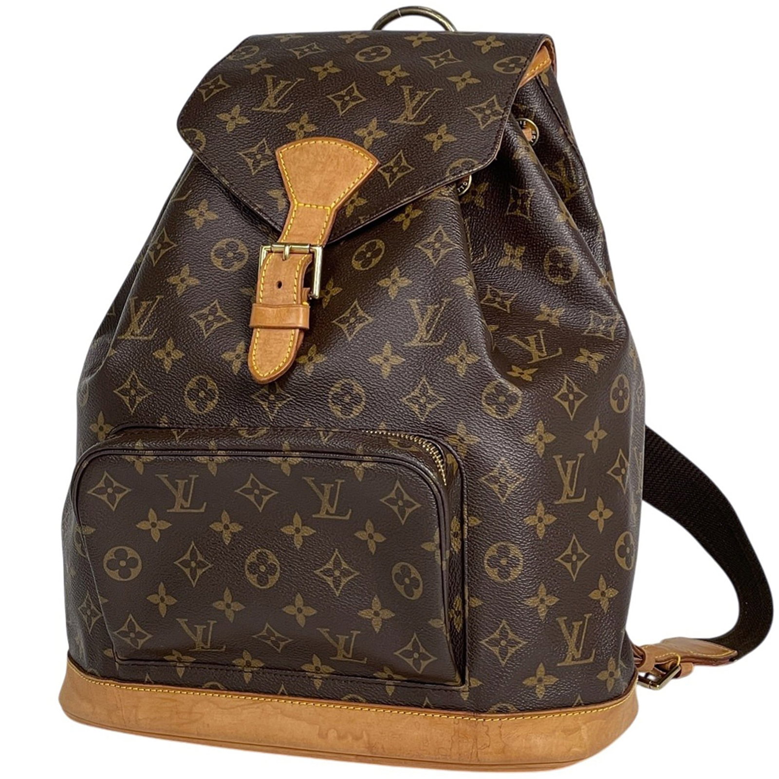 Women's Louis Vuitton Monogram Brown Rucksack Backpack Daypack GM M51135 (1 of 8)