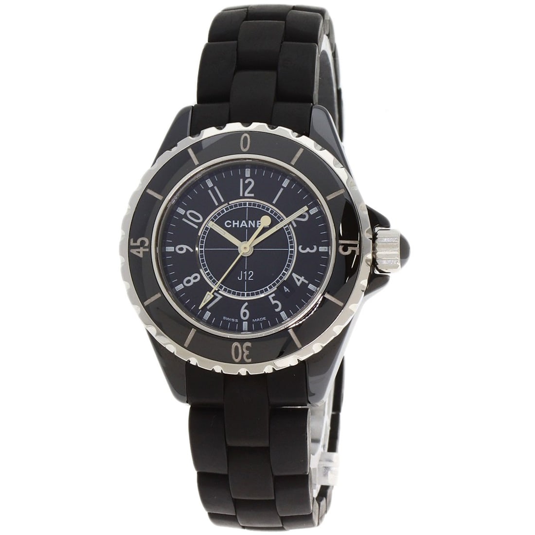 CHANEL J12 1.3" Rubber Watches H0681 Ceramic/ Rubber (1 of 20)
