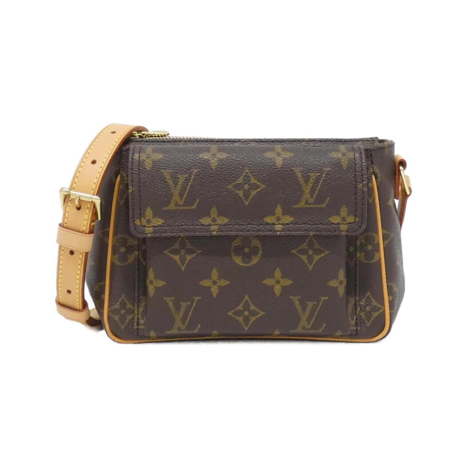 Louis Vuitton Coated Canvas Shoulder Bag (1 of 7)