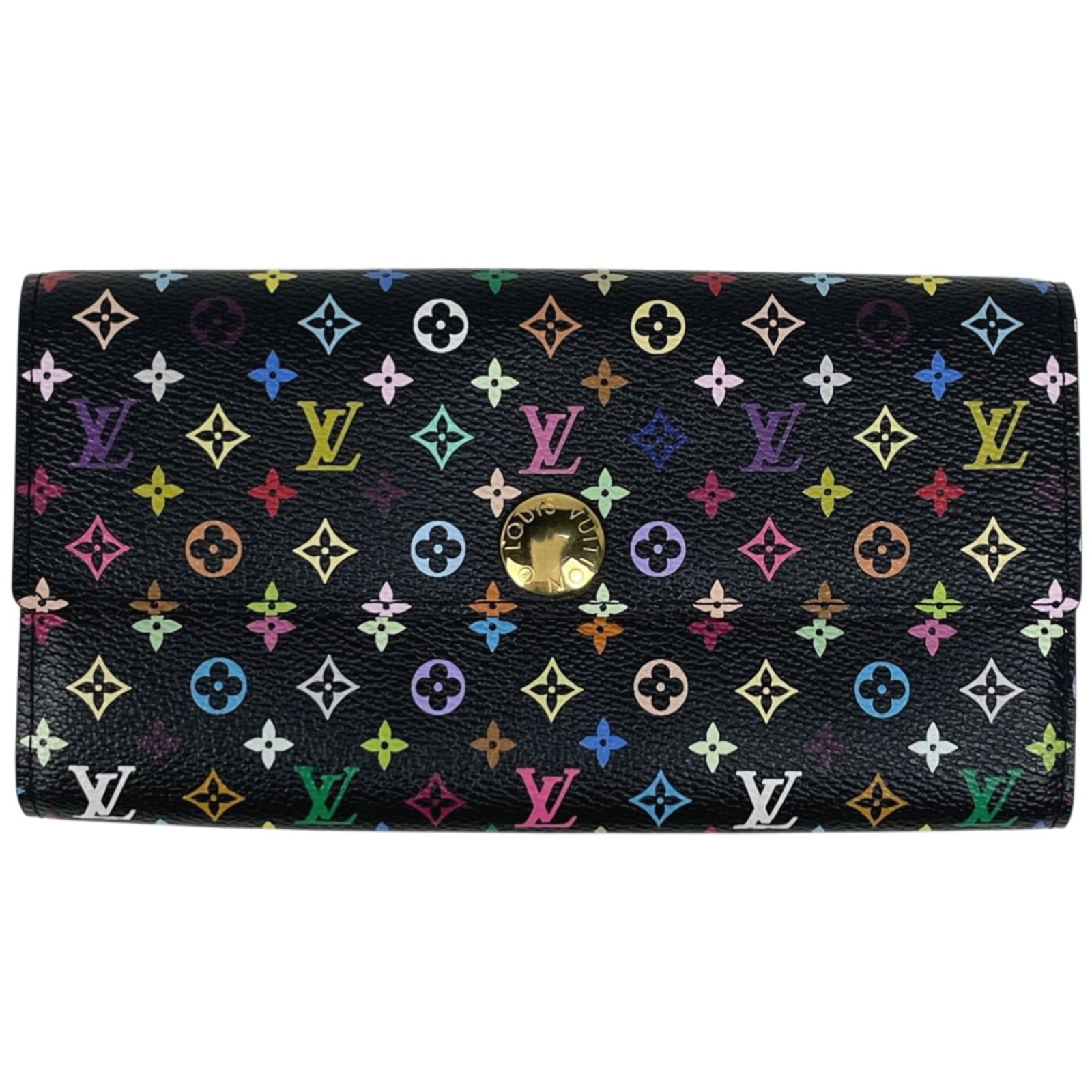 Louis Vuitton Long Wallet (Bi-Fold) Monogram Multicolore (1 of 7)