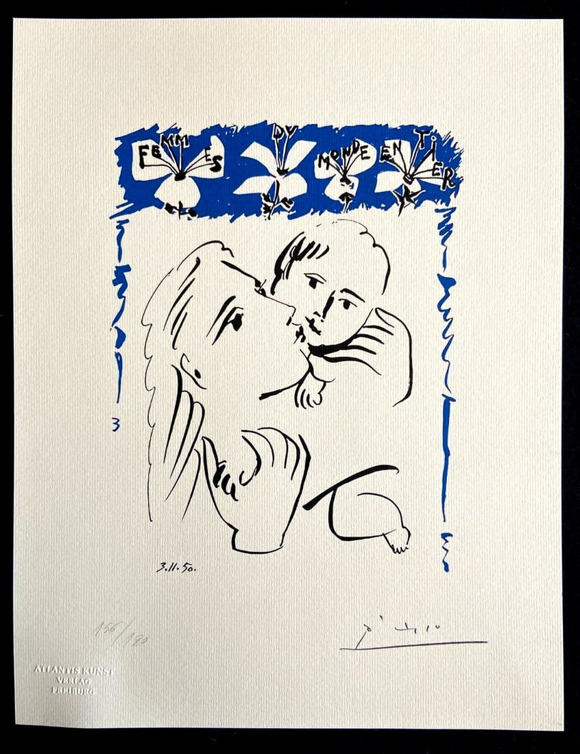 Pablo Picasso numbered lithograph - 2