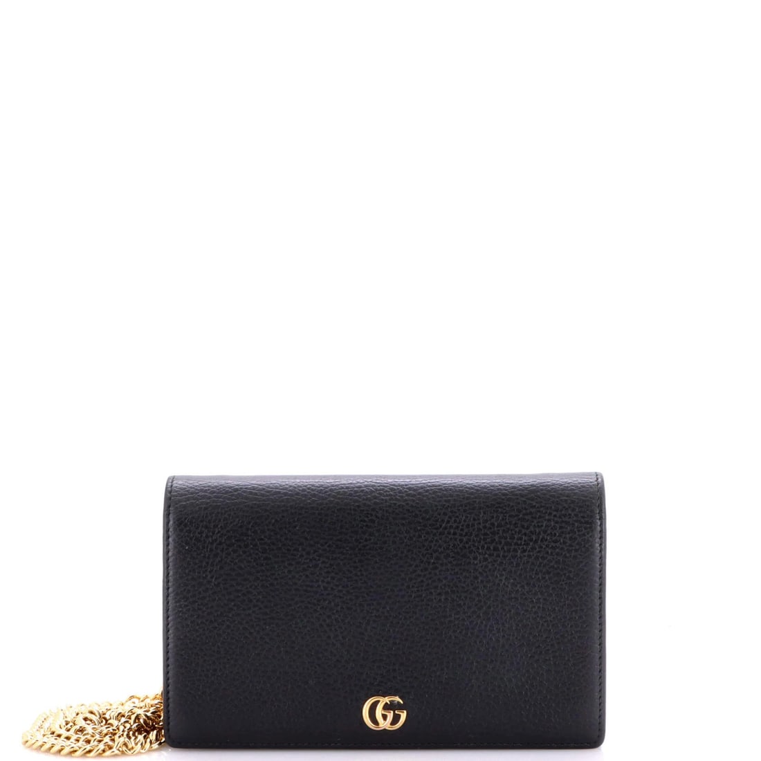 Gucci Petite Wallet Leather Chain Mini Marmont: Gucci Petite Wallet Leather Chain Mini Marmont Elevate your everyday style with the Gucci Petite Wallet Leather Chain Mini Marmont, a chic and functional cross-body bag that combines sleek leather and