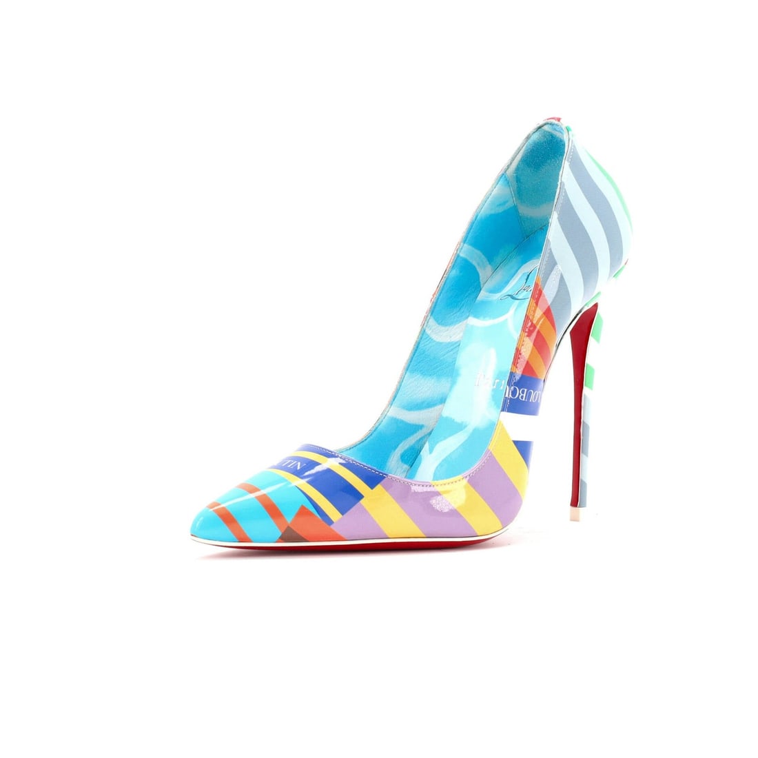Christian Louboutin So Kate Pumps Patent Women's Printed 120 (1 of 6)