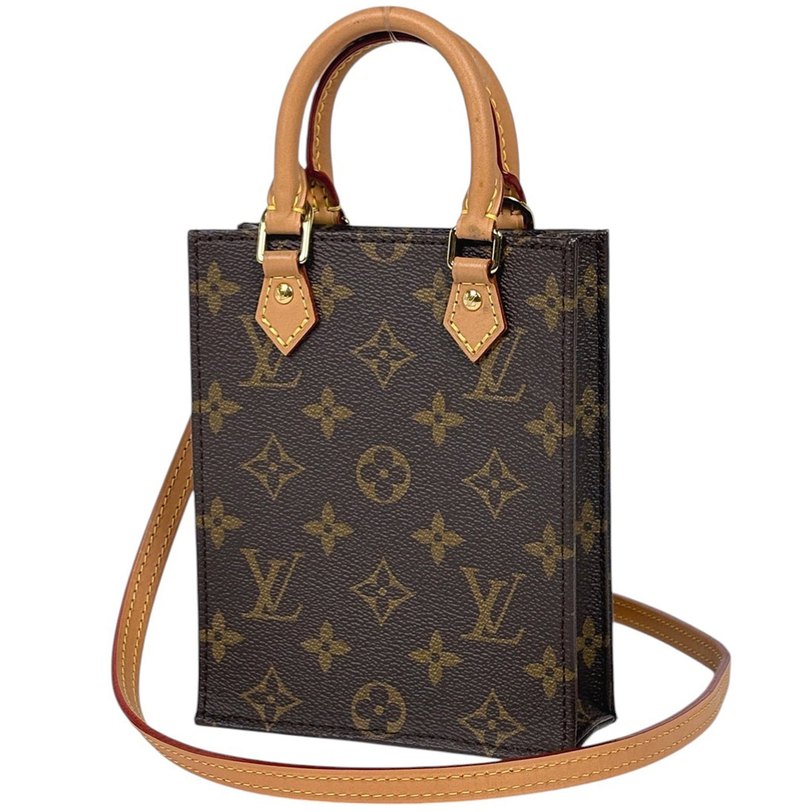 Louis Vuitton Shoulder Bag Monogram: Louis Vuitton Shoulder Bag Monogram A timeless and iconic Louis Vuitton shoulder bag, this monogrammed brown beauty boasts the signature LV pattern on its outer surface, while an open inner pocket