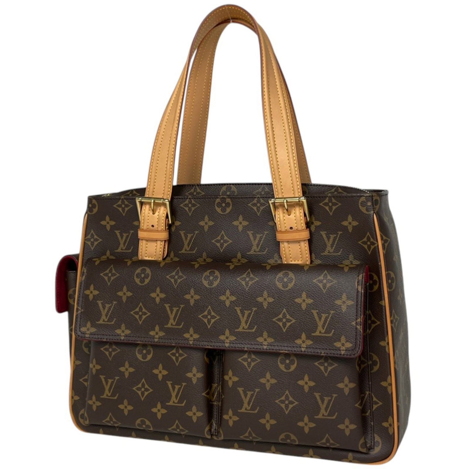 Louis Vuitton Monogram Tote Bag: Louis Vuitton Monogram Tote Bag Experience the timeless elegance of Louis Vuitton with this iconic Monogram Tote Bag, boasting the signature brown monogram pattern and classic design that exudes