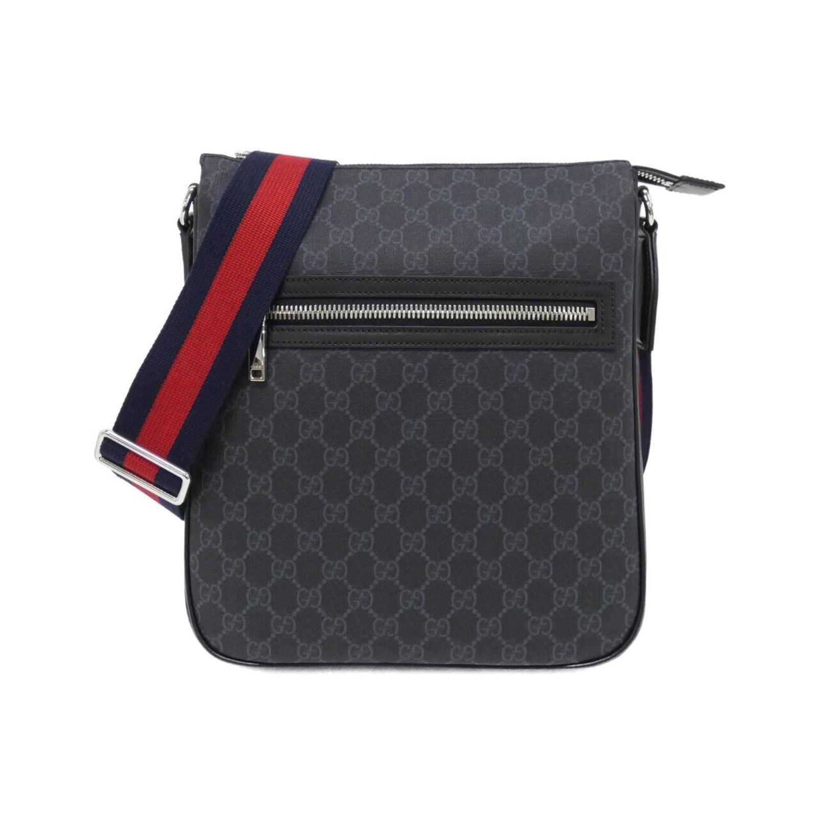 Gucci Shoulder Bag Gg Supreme, Canvas: Gucci Shoulder Bag Gg Supreme, Canvas A sleek and stylish Gucci shoulder bag, the Gg Supreme in black canvas is a timeless piece that exudes luxury and sophistication. With its classic design and