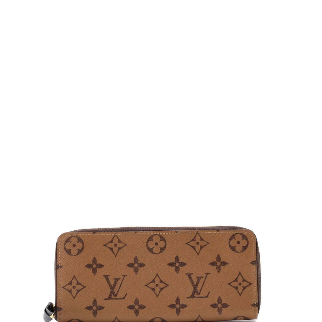 Louis Vuitton is a Clemence reverse monogram canvas wallet. (1 of 7)