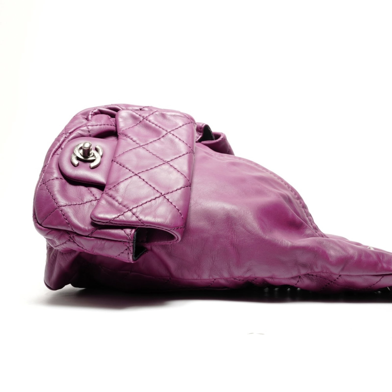 Leather Chanel Backpack - 4