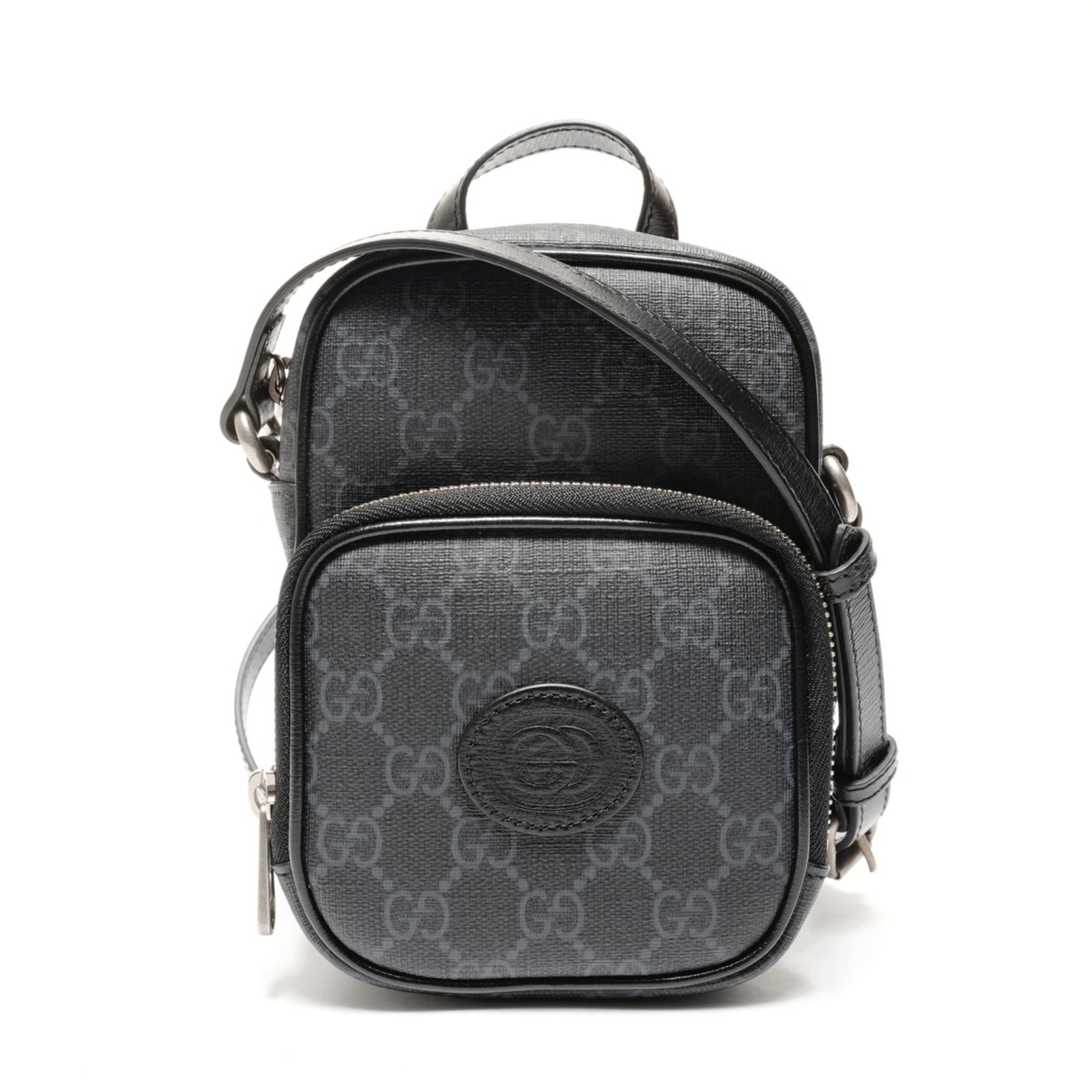 Gucci supreme shoulder bag: Gucci supreme shoulder bag Elevate your style with the iconic Gucci Supreme shoulder bag, boasting a sleek black design that exudes luxury and sophistication. This versatile tote boasts a spacious