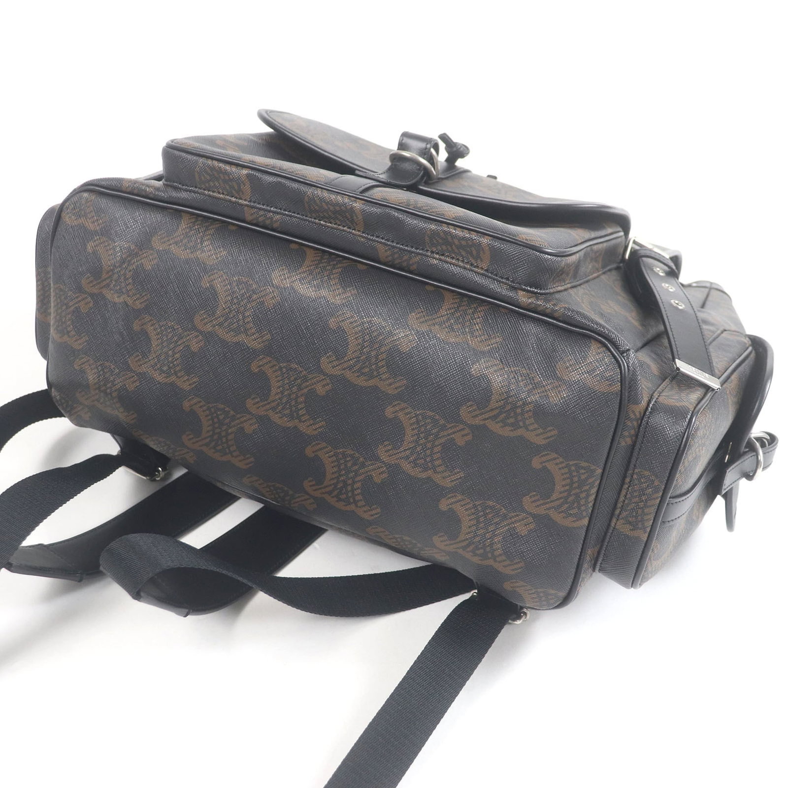 Celine Coated Canvas Backpack - 7