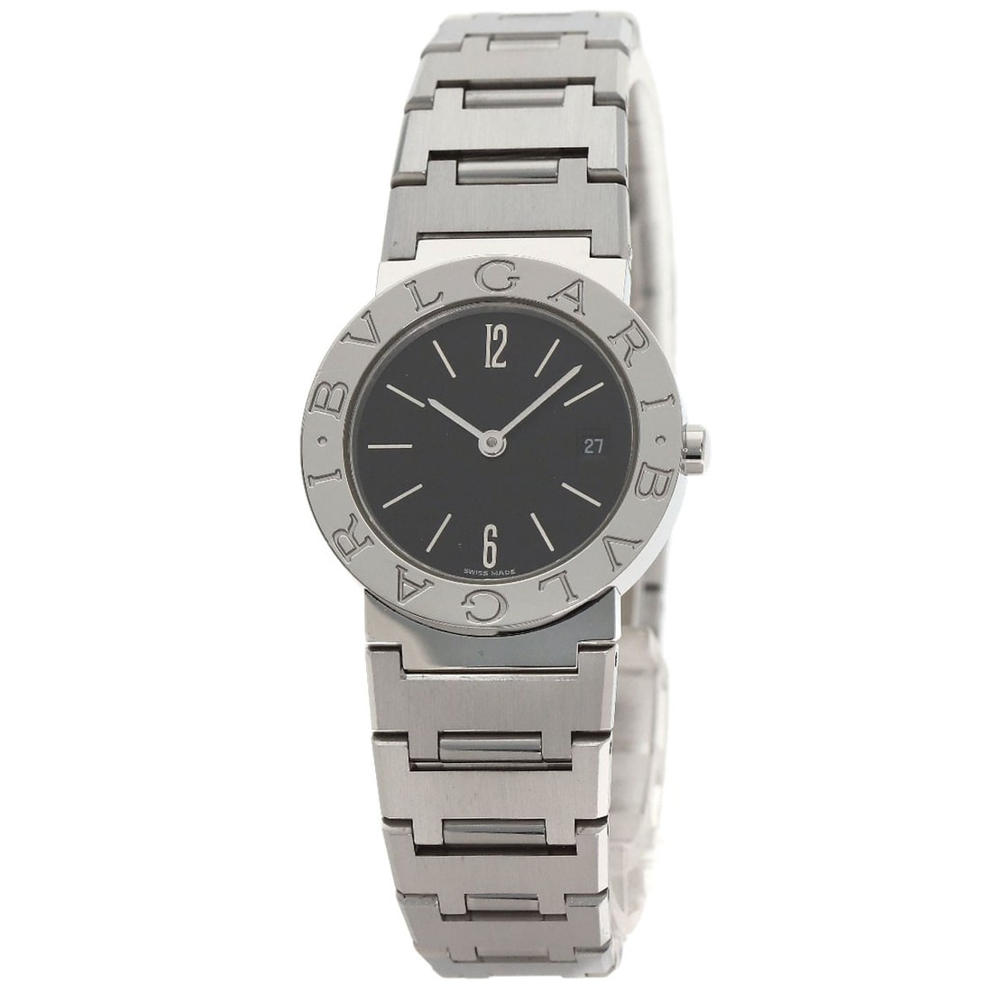 BVLGARI Watches BB26SS Stainless Steel/ Stainless Steel: BVLGARI Watches BB26SS Stainless Steel/ Stainless Steel Experience the timeless elegance of BVLGARI with this stunning stainless steel watch, boasting an analog display and quartz movement for