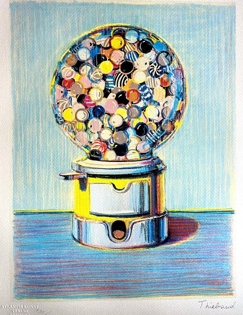 Wayne Thiebaud lithograph - 2