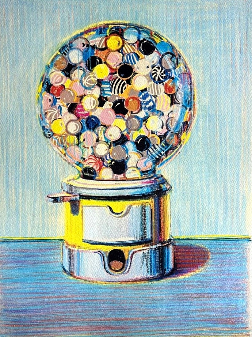 Wayne Thiebaud lithograph - 3