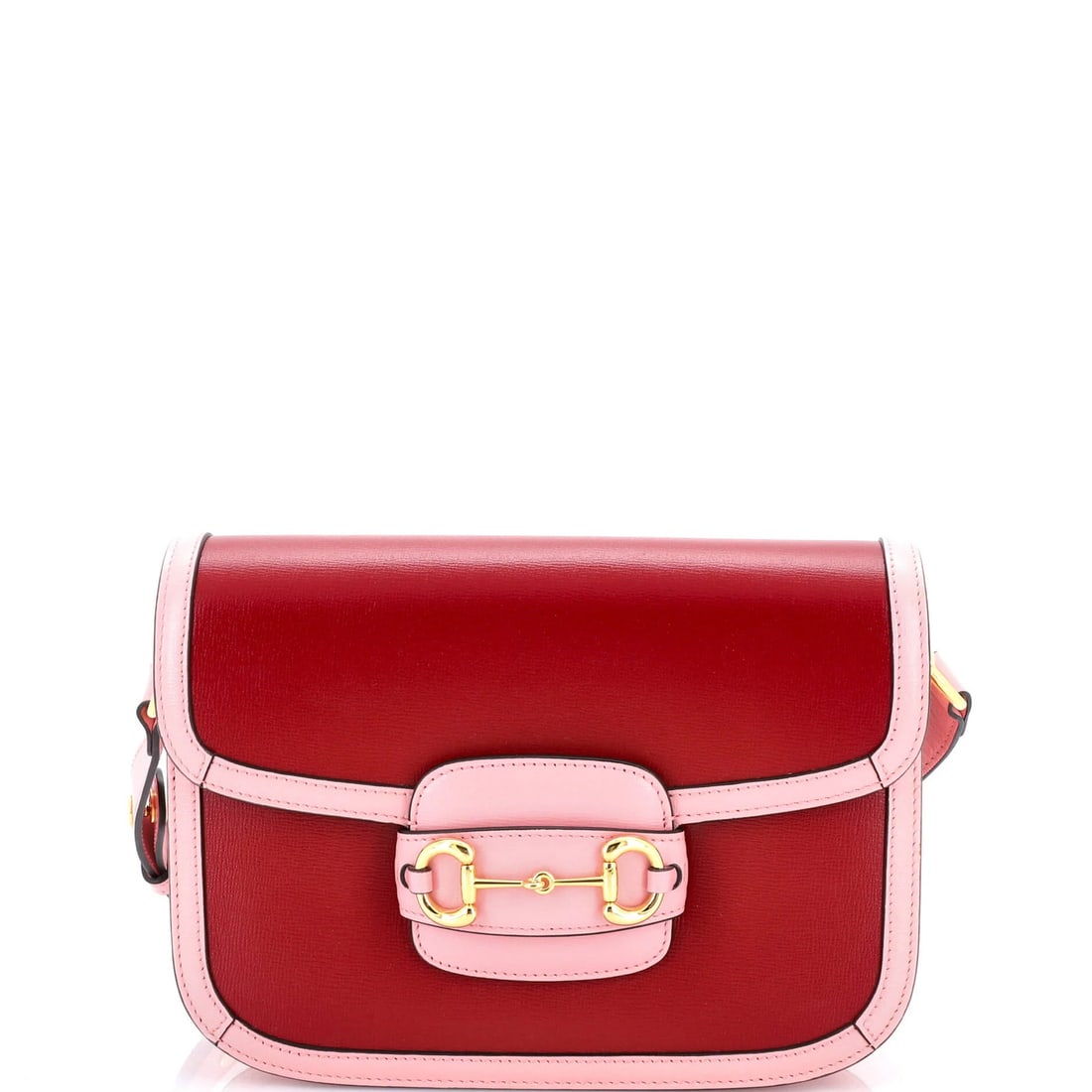 Gucci Leather Small 1955 Shoulder Bag Horsebit: Gucci Leather Small 1955 Shoulder Bag Horsebit For the fashion enthusiast, this iconic Gucci Leather Small 1955 Shoulder Bag Horsebit is a must-have. With its classic horsebit hardware and bold red