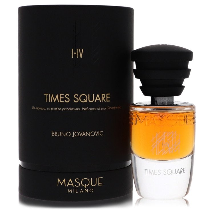 Masque Milano Times Square Perfume By Masque Milano Eau De Parfum Spray (Unisex): Masque Milano Times Square Perfume By Masque Milano Eau De Parfum Spray (Unisex) Experience the essence of Times Square in a bottle with Masque Milano's Eau De Parfum Spray, a vibrant and energetic