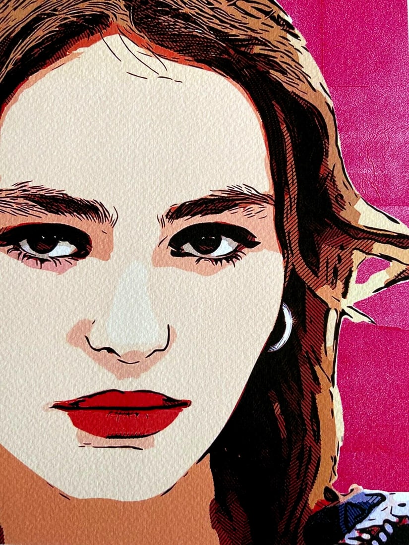 Lithograph by Johnny Depp - 5