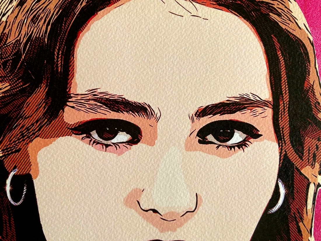 Lithograph by Johnny Depp - 6