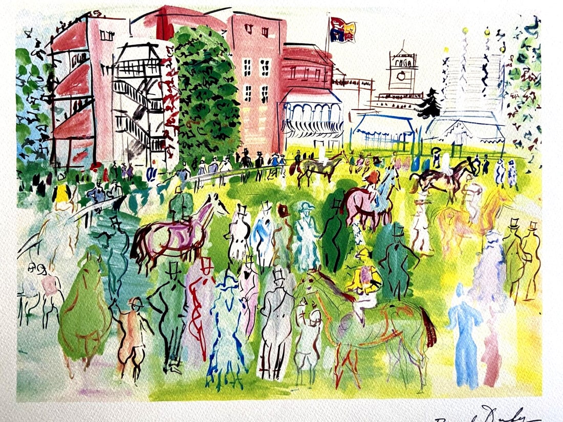 Raoul Dufy Lithograph Museum Numbered Limited Museum (1 of 9)