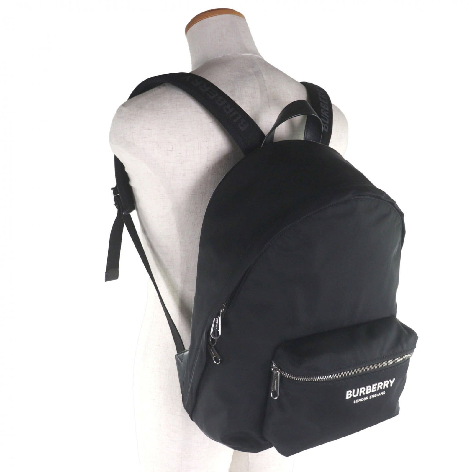 Burberry Backpack Nylon, Leather - 3