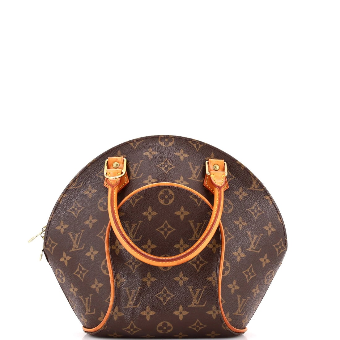 Louis Vuitton Canvas Monogram Ellipse Bag: Louis Vuitton Canvas Monogram Ellipse Bag A timeless piece from the iconic Louis Vuitton brand, this Brown Canvas Monogram Ellipse Bag boasts the signature LV monogram pattern and top handle design.