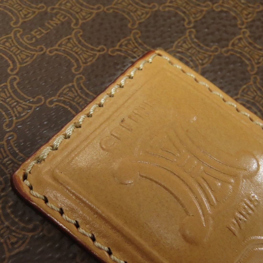 CELINE Macadam pattern Boston bag PVC - 10