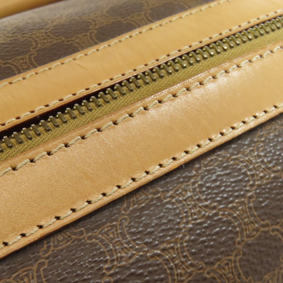 CELINE Macadam pattern Boston bag PVC - 11