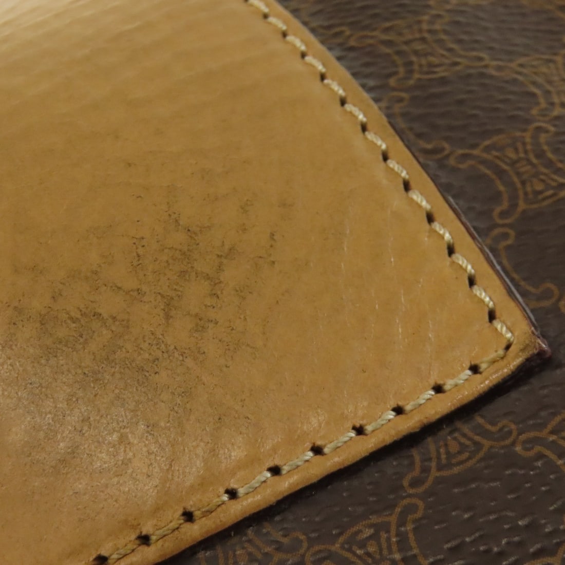 CELINE Macadam pattern Boston bag PVC - 12