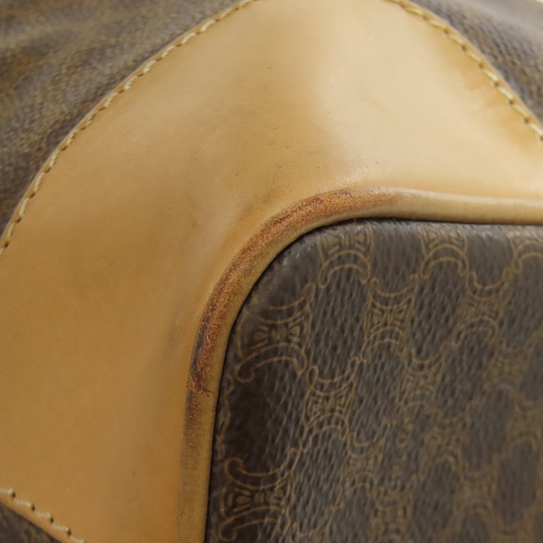 CELINE Macadam pattern Boston bag PVC - 17