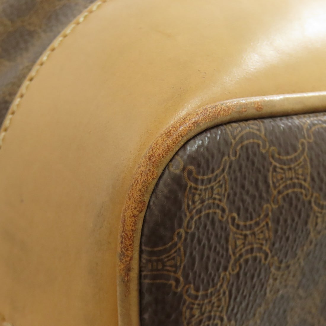 CELINE Macadam pattern Boston bag PVC - 19