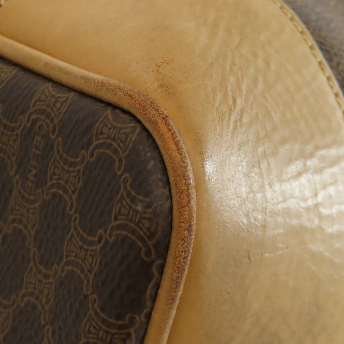 CELINE Macadam pattern Boston bag PVC - 20