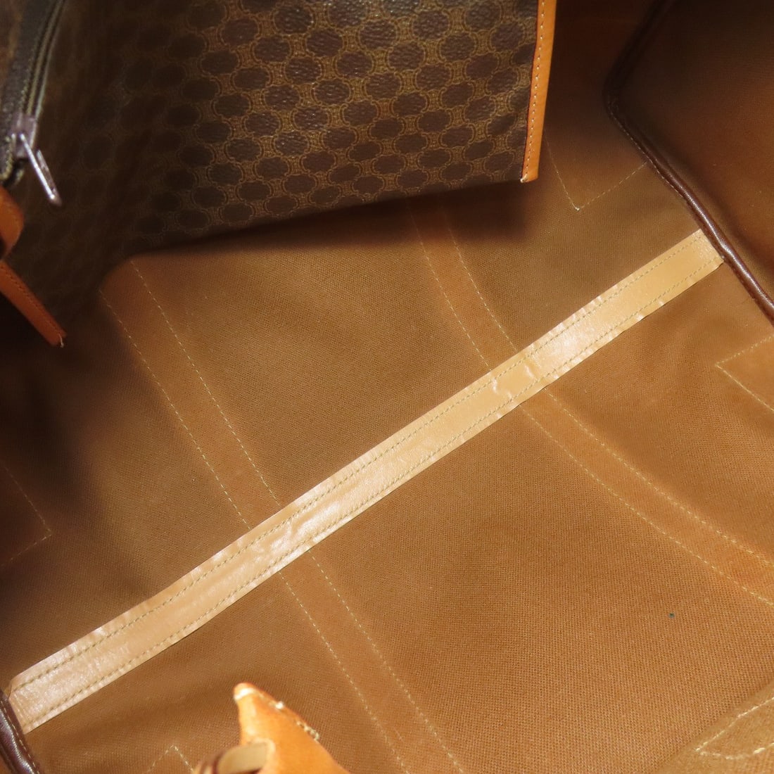 CELINE Macadam pattern Boston bag PVC - 5