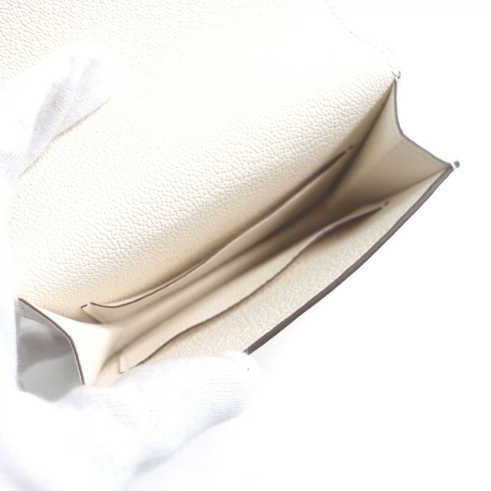 Hermes leather coin case - 5