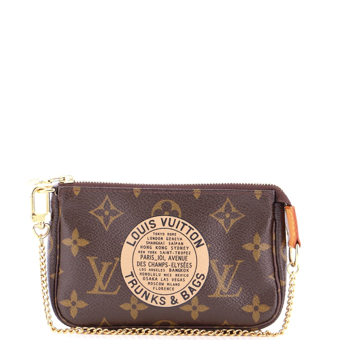Louis Vuitton Limited Edition Monogram Canvas Mini Pochette Accessoires: Louis Vuitton Limited Edition Monogram Canvas Mini Pochette Accessoires Elevate your everyday style with the iconic Louis Vuitton Limited Edition Monogram Canvas Mini Pochette Accessoires. This exquis