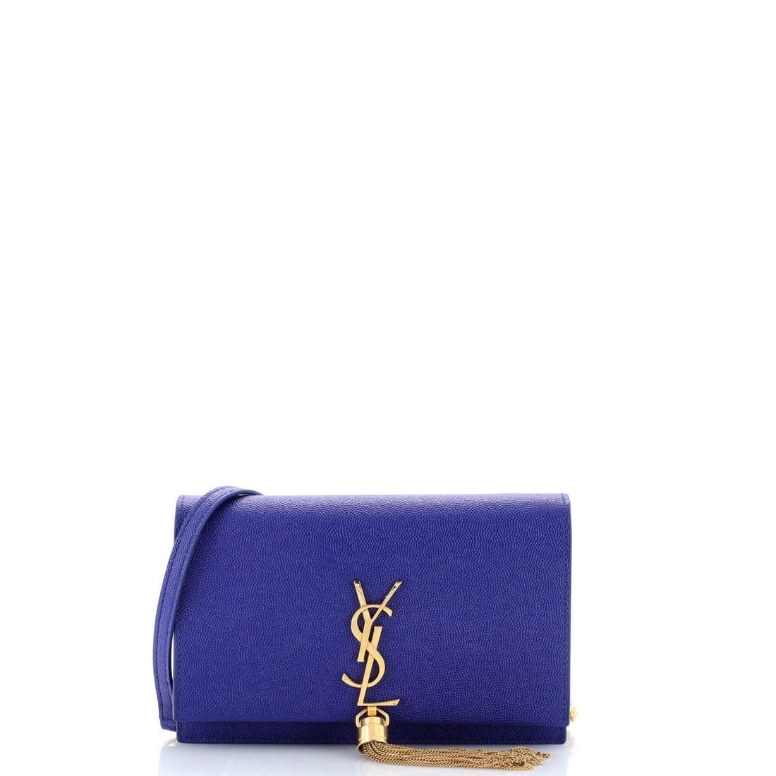 Saint Laurent Classic Small Grainy Leather Crossbody Bag Monogram Tassel (1 of 6)