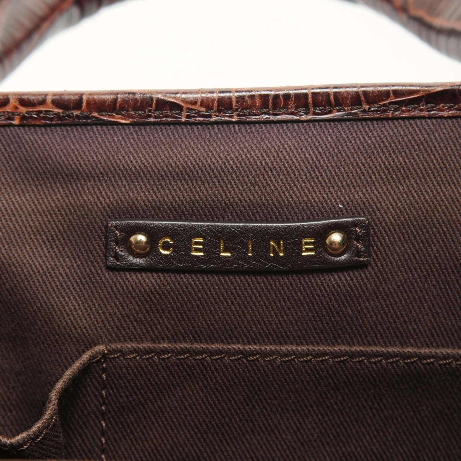 Canvas Celine Handbag - 9
