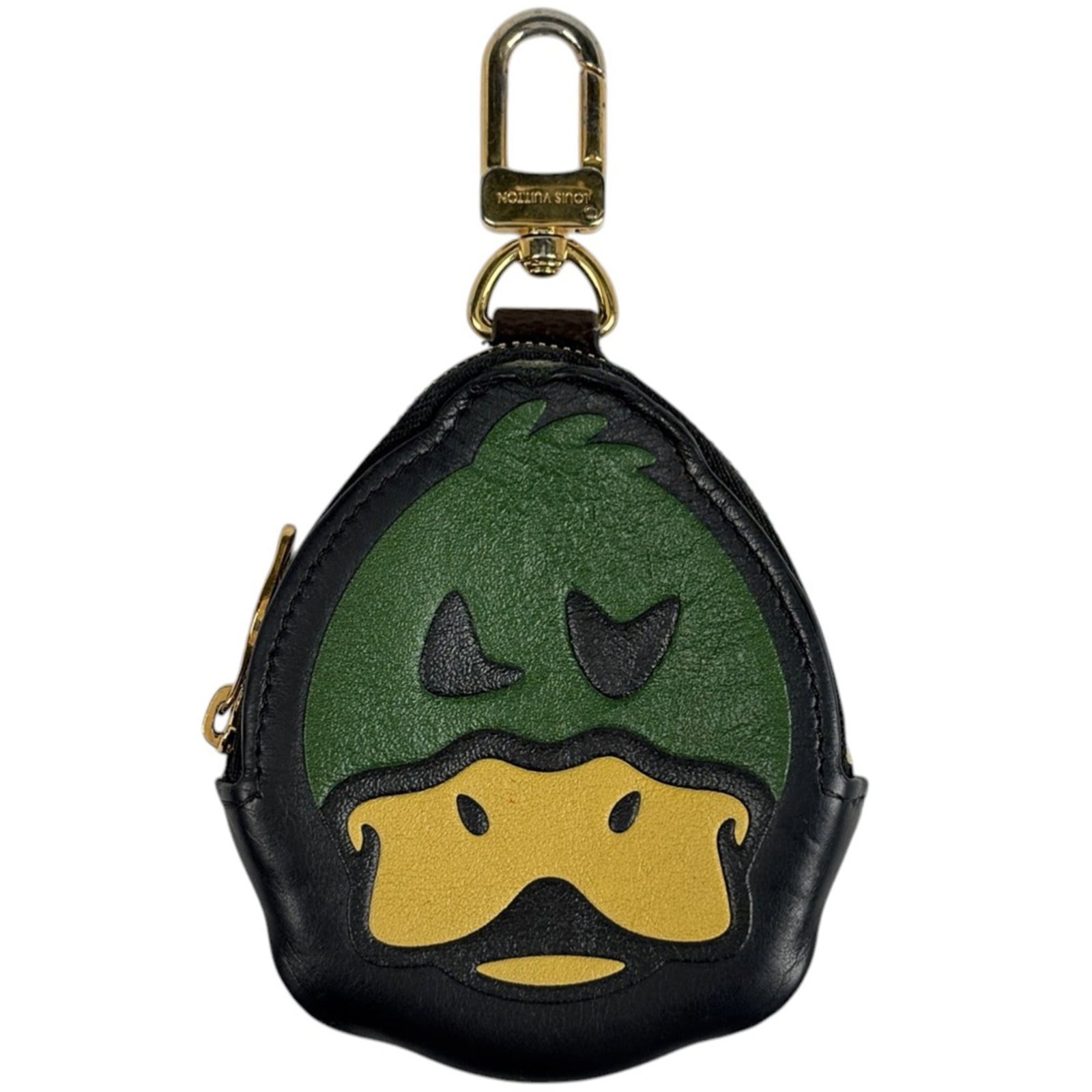 Louis Vuitton monogram leather coin case. (1 of 7)