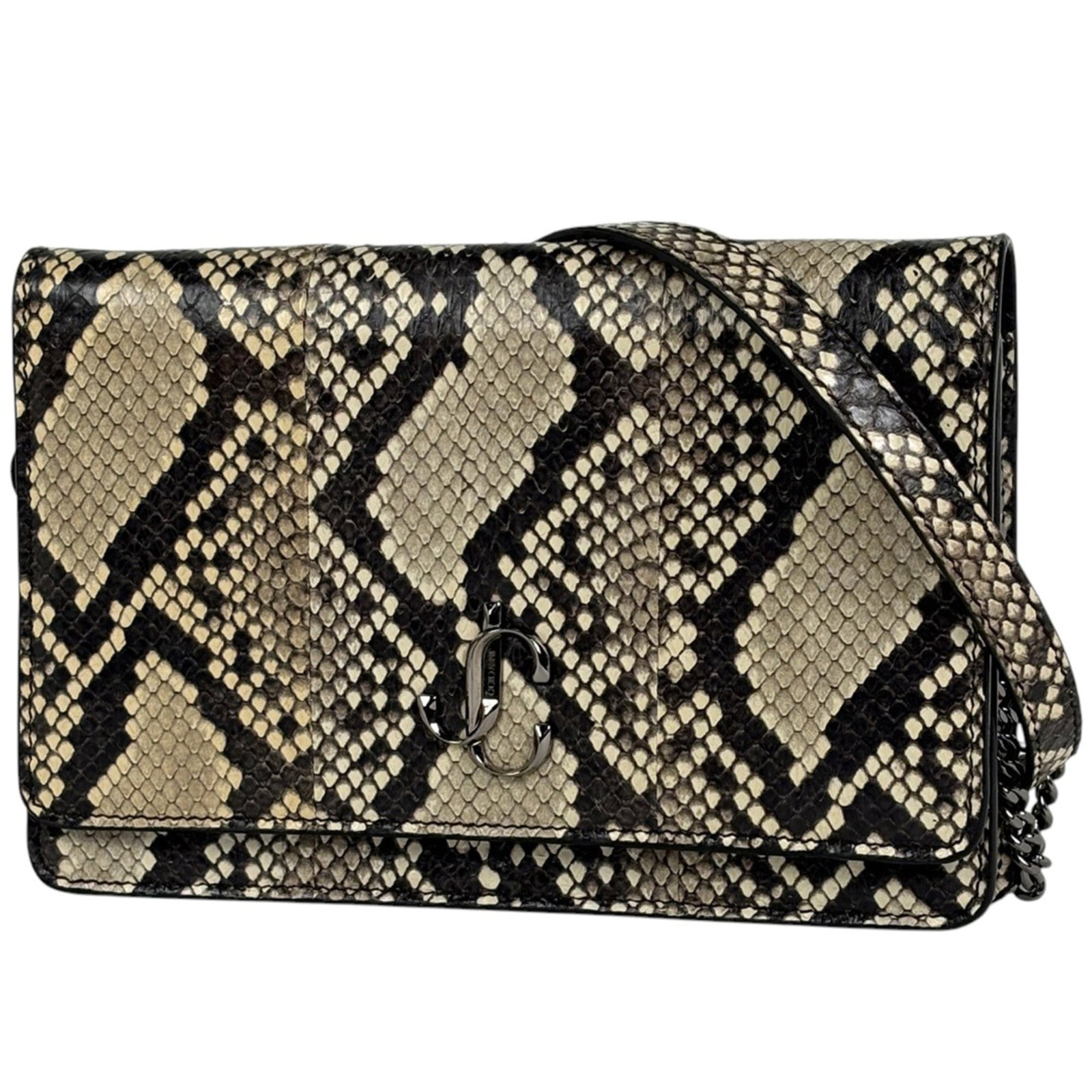 Jimmy Choo leather shoulder bag. (1 of 8)