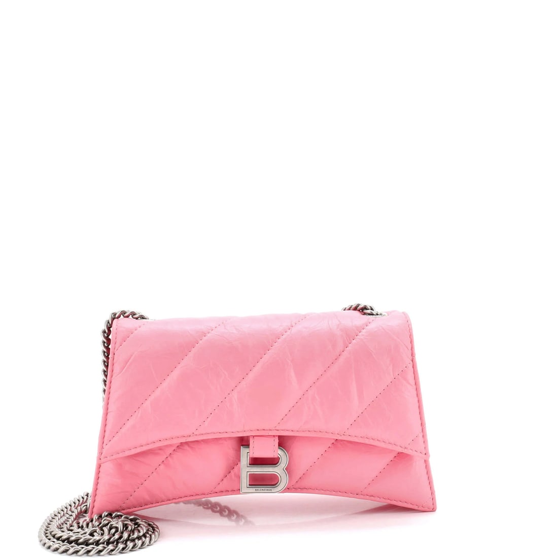 XS Quilted Calfskin Flap Chain Bag Crush Balenciaga (1 of 6)