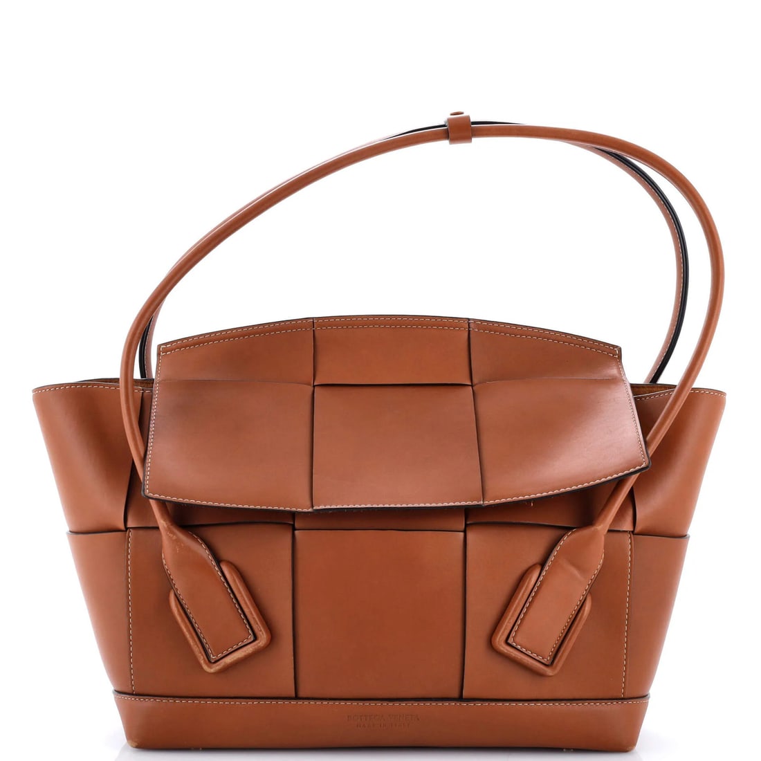 Bottega Veneta Arco Bag Maxi Intrecciato Leather Medium (1 of 7)