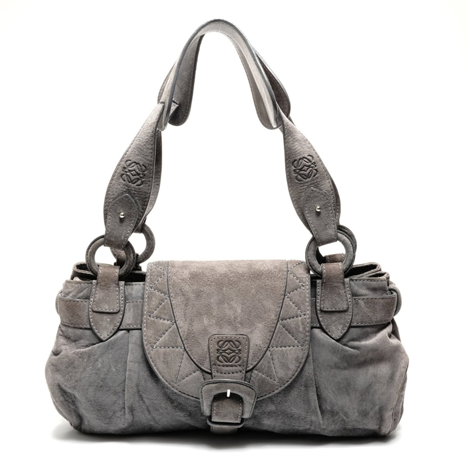 Loewe Shoulder Bag Suede (1 of 12)