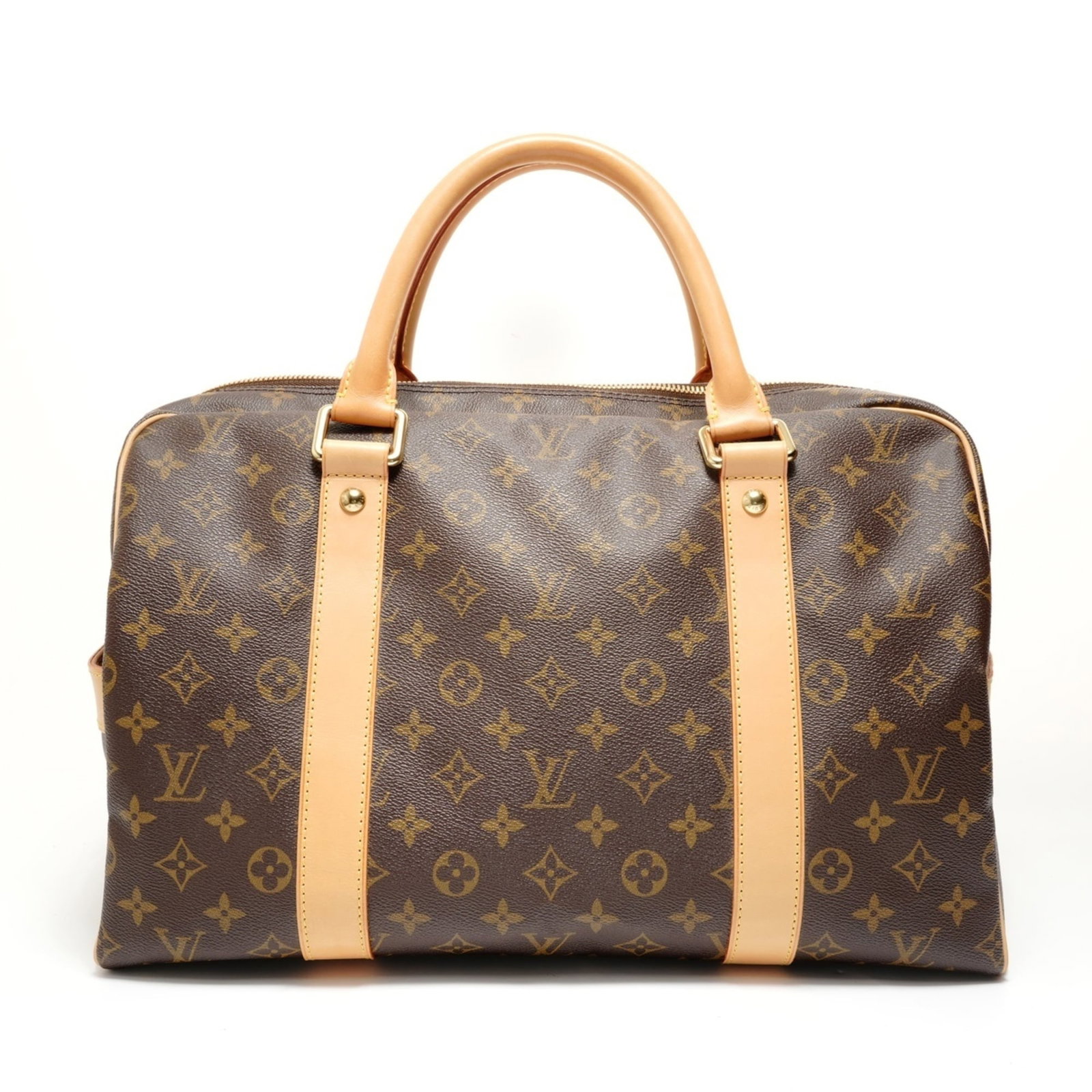 Louis Vuitton Boston Bag is a monogram: Louis Vuitton Boston Bag is a monogram A pre-loved Louis Vuitton Boston Bag in rich brown monogram, boasting the iconic LV signature and timeless design that exudes sophistication and elegance. With i