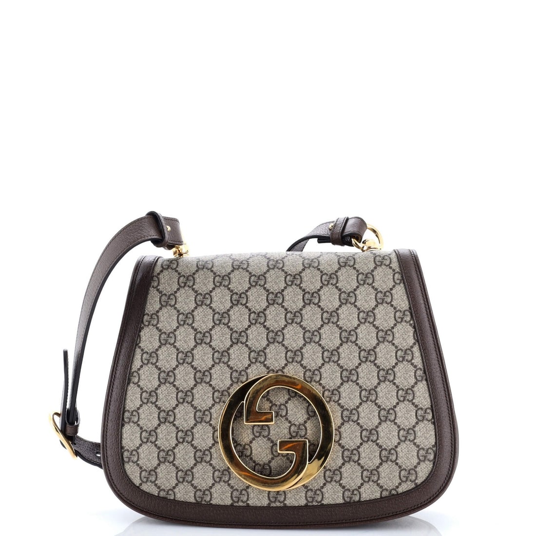 Gucci medium coated canvas top handle bag blondie gg (1 of 6)